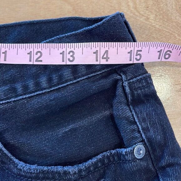 American Eagle Outfitters Womens High Rise Festival Denim Shorts Black Size‎ 8 - Picture 8 of 9